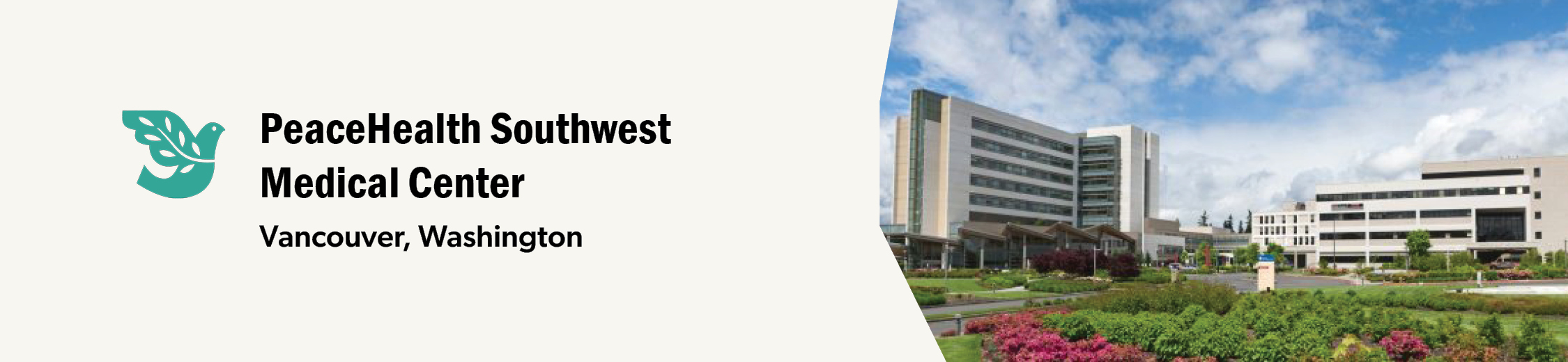 PeaceHealth Southwest Medical Center banner