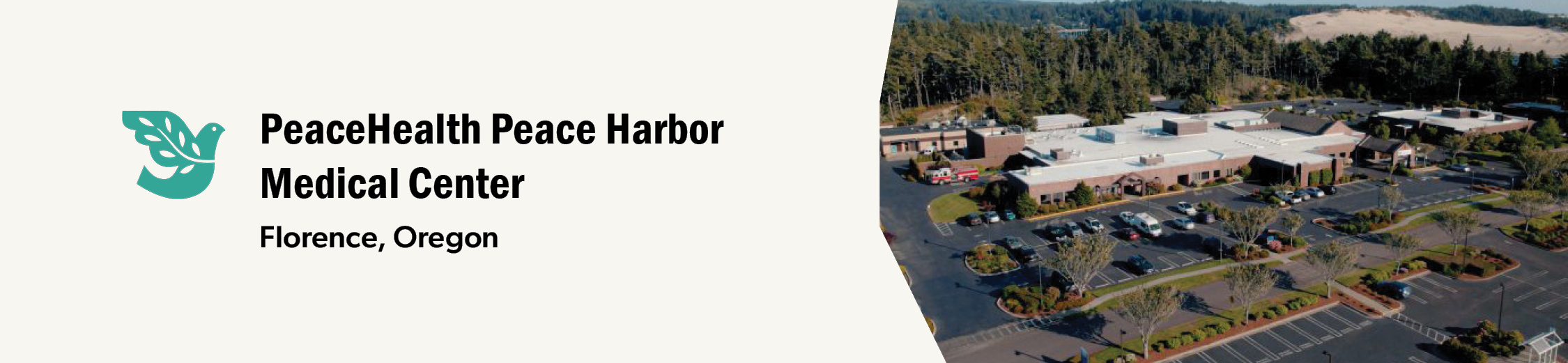 PeaceHealth Peace Harbor Medical Center banner