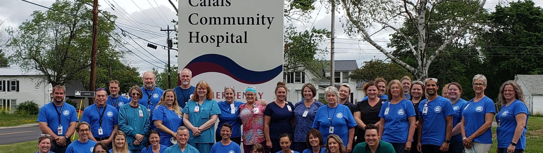 Calais Community Hospital banner