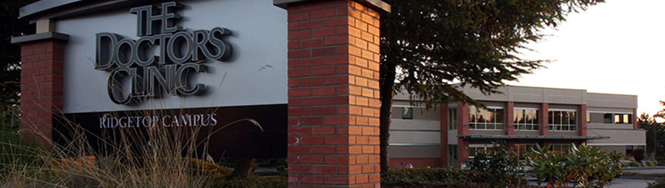 The Doctors Clinic - Ridgetop West (Silverdale) banner