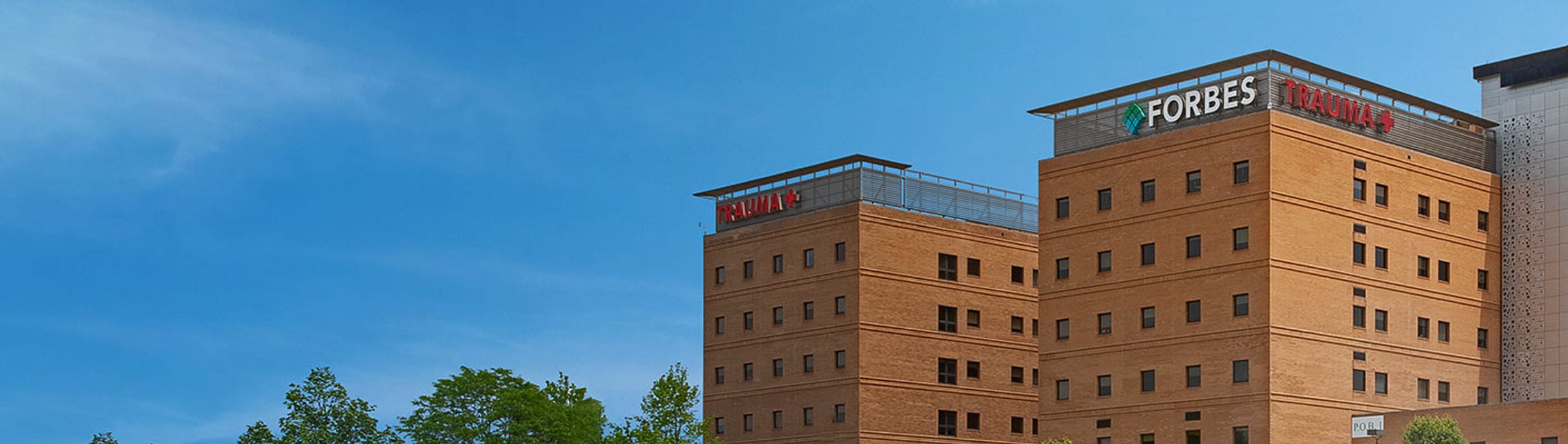 Forbes Hospital banner