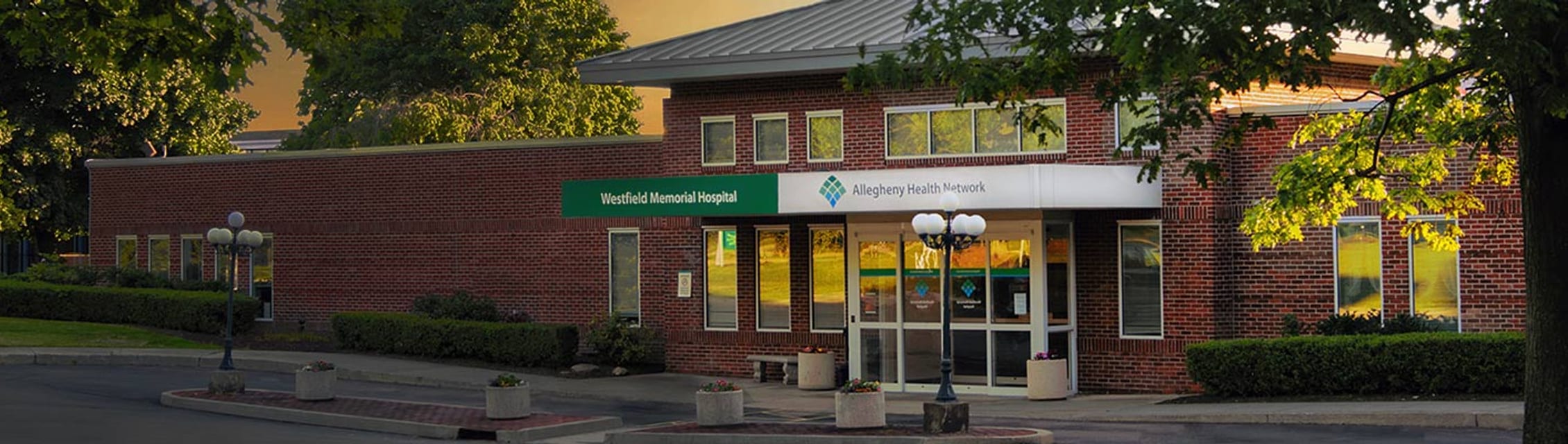 Westfield Memorial Hospital banner
